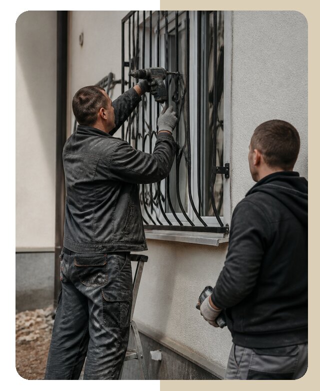 Установка наружных решеток в Назарове от 5036 р. | ДвериЛегко-Нрв